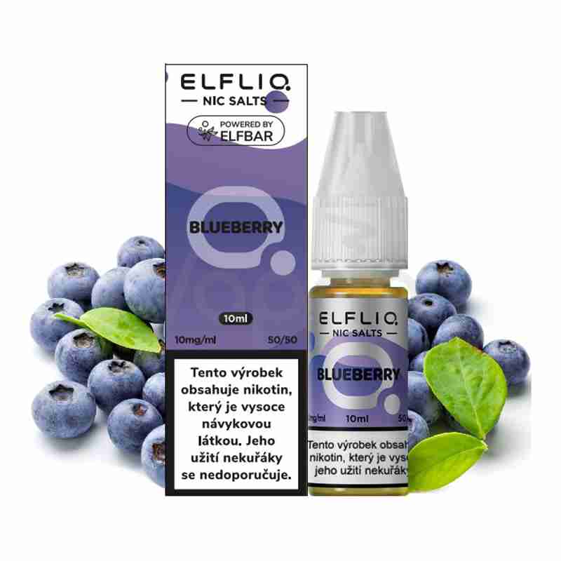 Blueberry – Liquido Pronto 10ml – Elfliq by Elf Bar