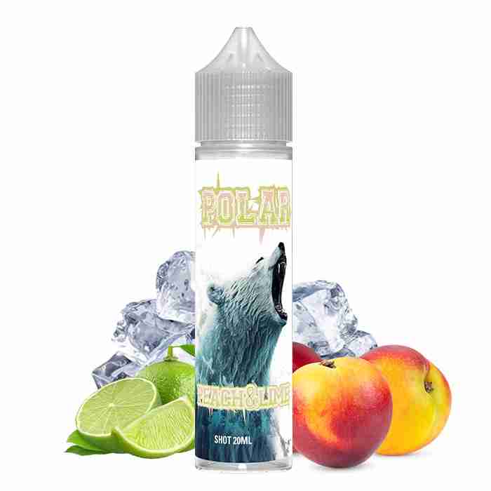 Peach e Lime – Polar – Aroma Shot 20ml – TNT Vape