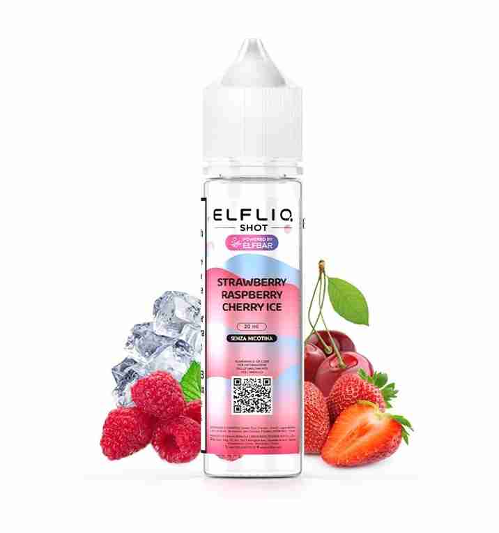 Strawberry Raspberry Cherry Ice – Mix Series 20ml – Elfliq by Elfbar