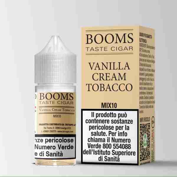 Booms Vanilla Cream Tobacco – Mix Series 10ml – TNT Vape