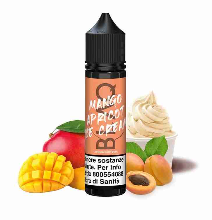 Mango Apricot Ice Cream – Hype – Aroma Shot 20ml – Blaq