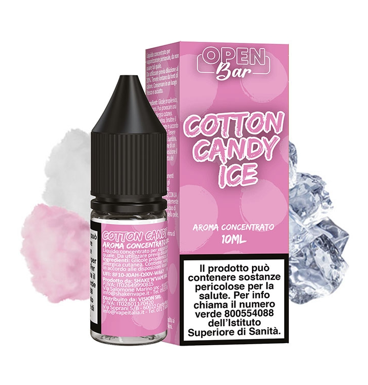 Cotton Candy Ice – Aroma Concentrato 10ml – Open Bar