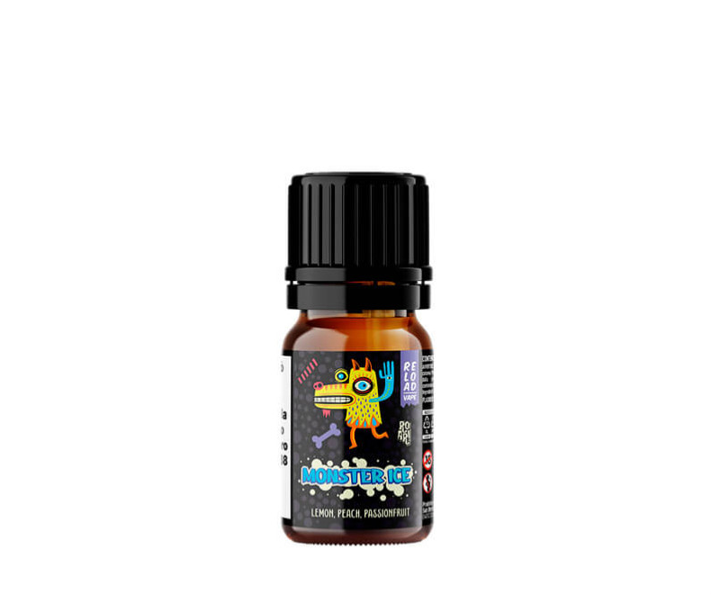 Lemon Peach Passion Fruit – Monster Ice – Aroma Concentrato 10ml – Reload Vape