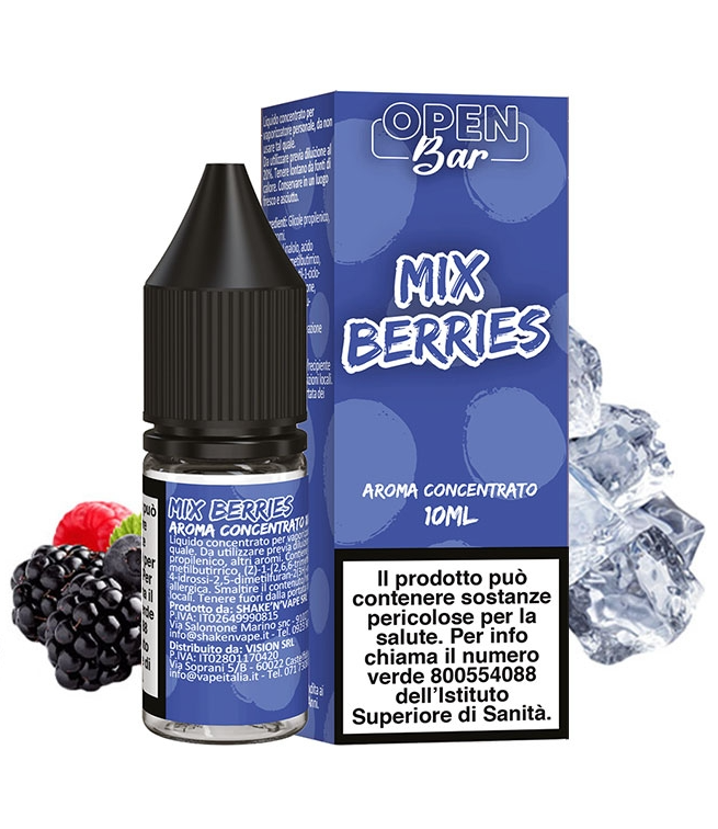 Mix Berries – Aroma Concentrato 10ml – Open Bar