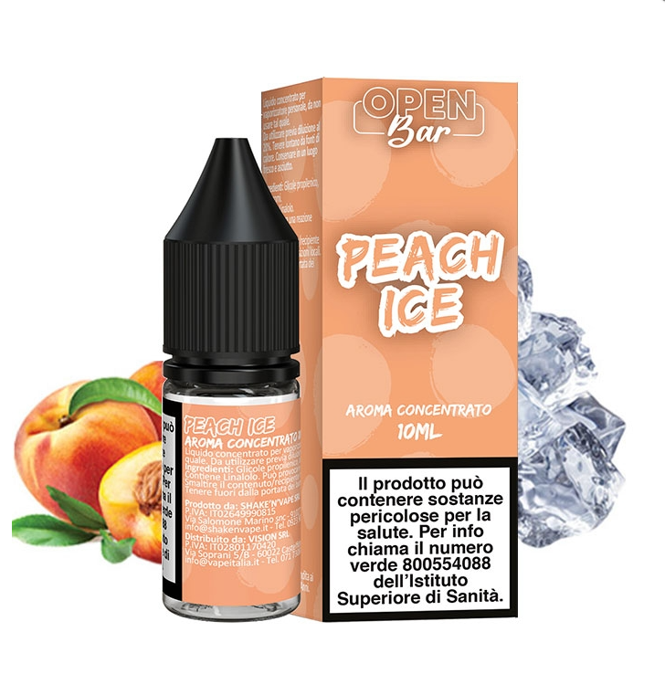 Peach Ice – Aroma Concentrato 10ml – Open Bar
