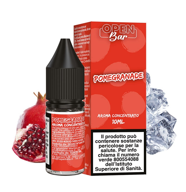 Pomegranade – Aroma Concentrato 10ml – Open Bar