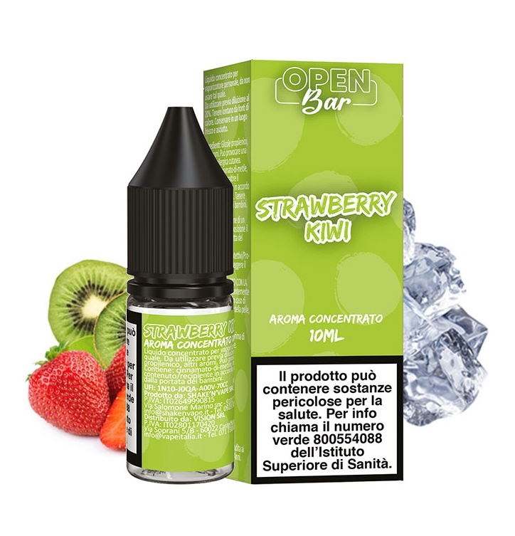 Strawberry Kiwi – Aroma Concentrato 10ml – Open Bar